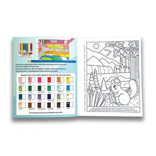Load image into Gallery viewer, Colour by Numbers Colouring Book - Wonderful World