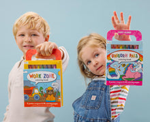 Load image into Gallery viewer, Carry Along Colouring Book Set - Unicorn Pals