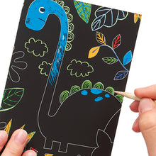Load image into Gallery viewer, Dinosaur Days - Scratch & Scribble Mini Kit