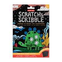 Load image into Gallery viewer, Scratch & Scribble Mini Kit - Dinosaur Days