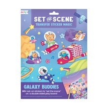Load image into Gallery viewer, Set the Scene Transfer Stickers - Galaxy Buddies