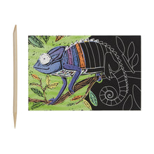 Load image into Gallery viewer, Jungle Fun - Scratch and Scribble Mini Kit