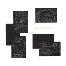 Load image into Gallery viewer, Jungle Fun - Scratch and Scribble Mini Kit