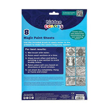 Load image into Gallery viewer, Hidden Colours Magic Paint Sheets - Magic Ocean