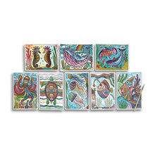 Load image into Gallery viewer, Hidden Colours Magic Paint Sheets - Magic Ocean