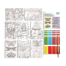 Load image into Gallery viewer, Scenic Hues DIY Watercolor Art Kit - Forest Adventure