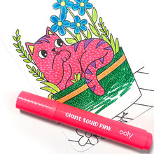 Load image into Gallery viewer, Undercover Art Hidden Pattern Colouring Activity Cards - Smitten Kittens