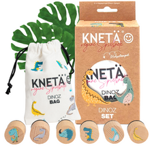 Load image into Gallery viewer, KNETÄ Play Dough Wooden Stamp Set Dino