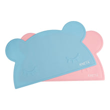 Load image into Gallery viewer, KNETÄ Play Dough Tablemat Set Bear Pink/Blue