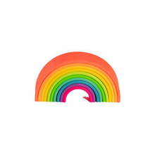 Load image into Gallery viewer, Dëna Rainbow – Neon (10 piece silicone set)