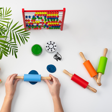 Load image into Gallery viewer, Play Dough Rolling Pin - Blue