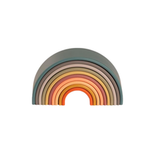 Load image into Gallery viewer, Dëna Rainbow – Nature (10 Piece Silicone Set)
