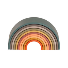 Load image into Gallery viewer, Dëna Rainbow – Nature (10 Piece Silicone Set)