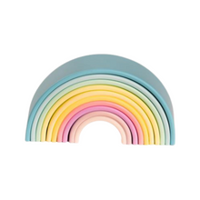 Load image into Gallery viewer, Dëna Rainbow – Pastel (10 piece silicone set)