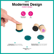 Load image into Gallery viewer, KNETÄ Play Dough Wooden Stamp Set Monster
