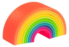 Load image into Gallery viewer, Dëna Rainbow – Neon (10 piece silicone set)