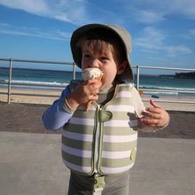 Load image into Gallery viewer, Kids Swim Vest Into the Wild Khaki 2–3 Years