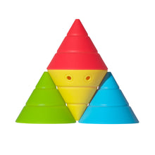 Load image into Gallery viewer, Building Tower Hix - Primary Colours