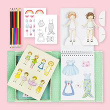 Load image into Gallery viewer, Paper Dolls Kit - Vintage