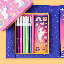 Load image into Gallery viewer, Tiger Tribe Unicorn Magic Colouring Set – quality coloured markers included – the outdoor kid.