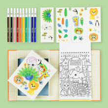 Load image into Gallery viewer, Tiger Tribe Colouring Set – Zoo – 36 colouring pages – the outdoor kid.
