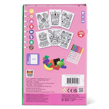 Load image into Gallery viewer, Tiger Tribe Scented Colouring – Fruity Cutie – full kit with scented markers – the outdoor kid.