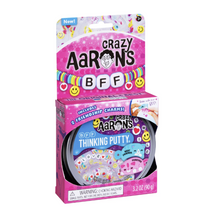 Load image into Gallery viewer, Crazy Aaron's Thinking Putty packaging with pink and purple design on a white background