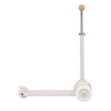 Load image into Gallery viewer, Side view of the Banwood Eco Scooter in Ivory.