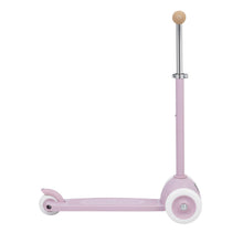 Load image into Gallery viewer, Side view of the Banwood Eco Scooter in Lavender.