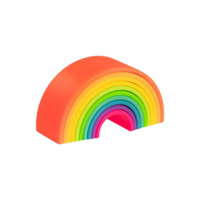 Load image into Gallery viewer, Dëna Rainbow – Neon (10 piece silicone set)
