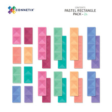 Load image into Gallery viewer, Connetix 24 Piece Pastel Rectangle Pack