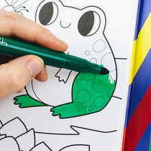 Load image into Gallery viewer, Tiger Tribe Colour Change Colouring Set – Garden Friends – colour-changing marker included – the outdoor kid.