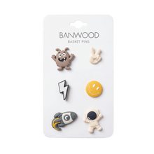 Load image into Gallery viewer, PRE-ORDER | Banwood Basket Pin Set - Space