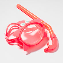 Load image into Gallery viewer, Kids Snorkel Set Small Melody the Mermaid Pink