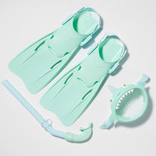 Load image into Gallery viewer, Kids Snorkel Set Small Salty the Shark