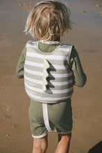 Load image into Gallery viewer, Kids Swim Vest 1-2 Into the Wild Khaki