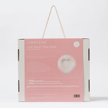 Load image into Gallery viewer, Luxe Pool Ring Stole My Heart Pink Stripe