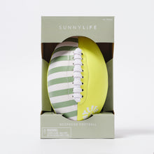 Load image into Gallery viewer, Neoprene Football Tides Out Citrus