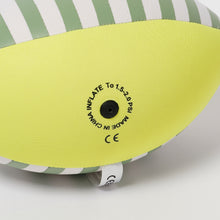 Load image into Gallery viewer, Neoprene Football Tides Out Citrus
