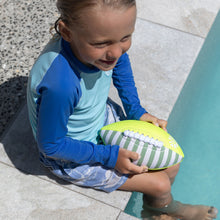 Load image into Gallery viewer, Neoprene Football Tides Out Citrus