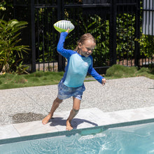 Load image into Gallery viewer, Neoprene Football Tides Out Citrus