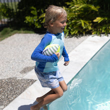 Load image into Gallery viewer, Neoprene Football Tides Out Citrus