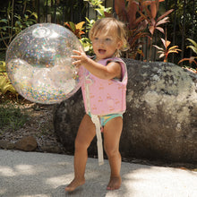 Load image into Gallery viewer, Kids Swim Vest Cotton Candy Cherry Size 1-2