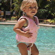 Load image into Gallery viewer, Kids Swim Vest Cotton Candy Cherry Size 1-2