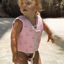 Load image into Gallery viewer, Kids Swim Vest Cotton Candy Cherry Size 1-2