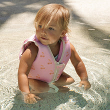 Load image into Gallery viewer, Kids Swim Vest Cotton Candy Cherry Size 1-2