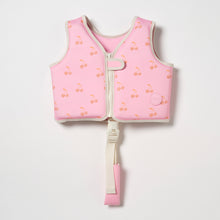 Load image into Gallery viewer, Kids Swim Vest Cotton Candy Cherry Size 2-3