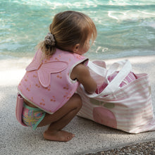 Load image into Gallery viewer, Kids Swim Vest Cotton Candy Cherry Size 2-3