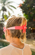 Load image into Gallery viewer, Melody the Mermaid Mini Swim Goggles Neon Strawberry