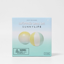 Load image into Gallery viewer, Inflatable Beach Ball Set of 2 Salty the Shark